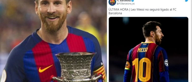 Leo Messi dejó de ser parte del Barcelona