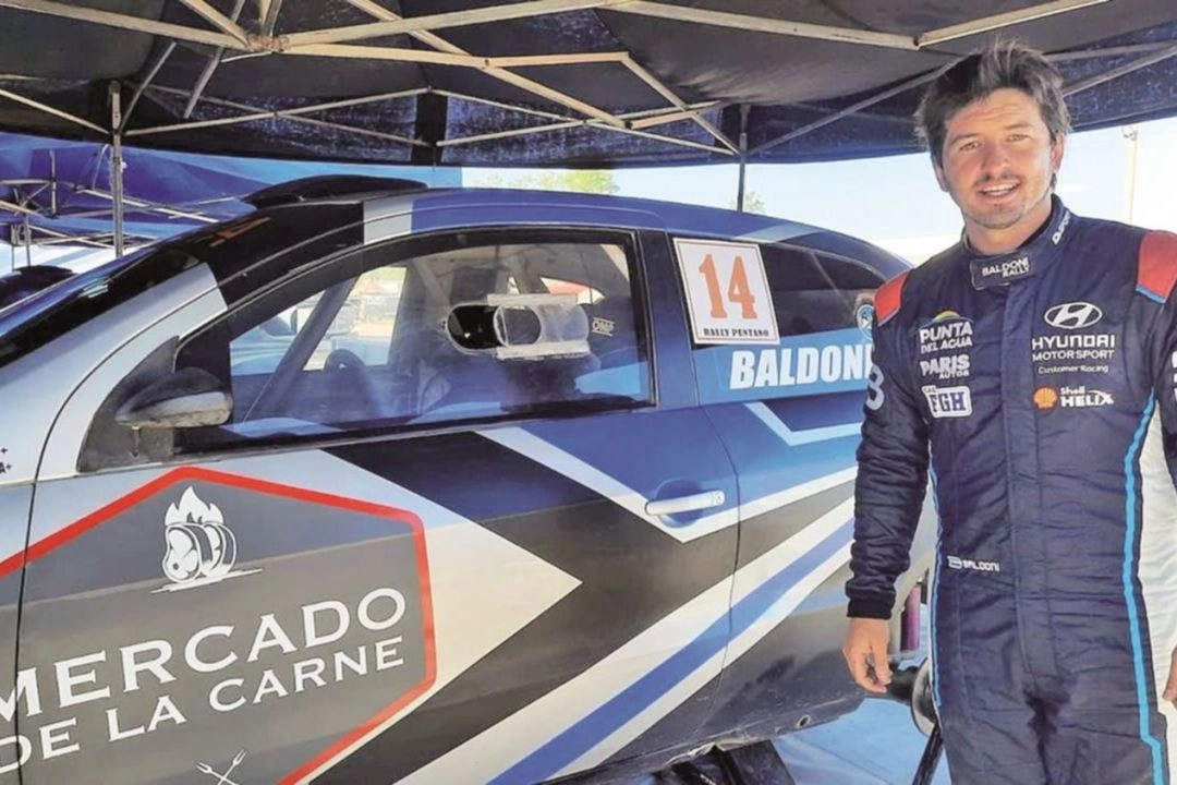 Siempre protagonista. El Rally Master de La Toma fue la última competencia de Miguel. Fue por el Provincial. Foto: Gentileza 