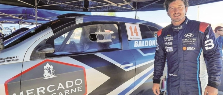 Siempre protagonista. El Rally Master de La Toma fue la última competencia de Miguel. Fue por el Provincial. Foto: Gentileza