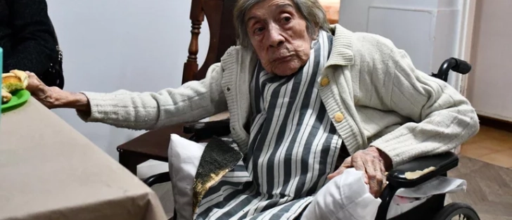 Un festejo inolvidable. La mujer nació el 31 de marzo del año 1922. Fotos: Inés Cobarrubia.