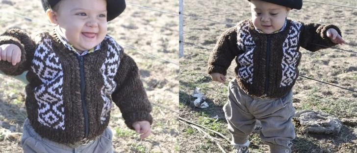 Felipe, el "mini agroinfluencer" que enternece en las redes (Crédito: instagram/ pameevera)